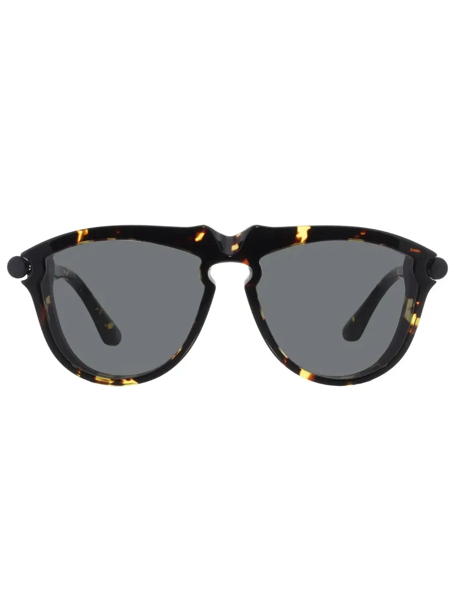 Мужские солнцезащитные очки Burberry Dark Grey Pilot BE4417U 410687 58 — изображение 1 из 5, коричневый