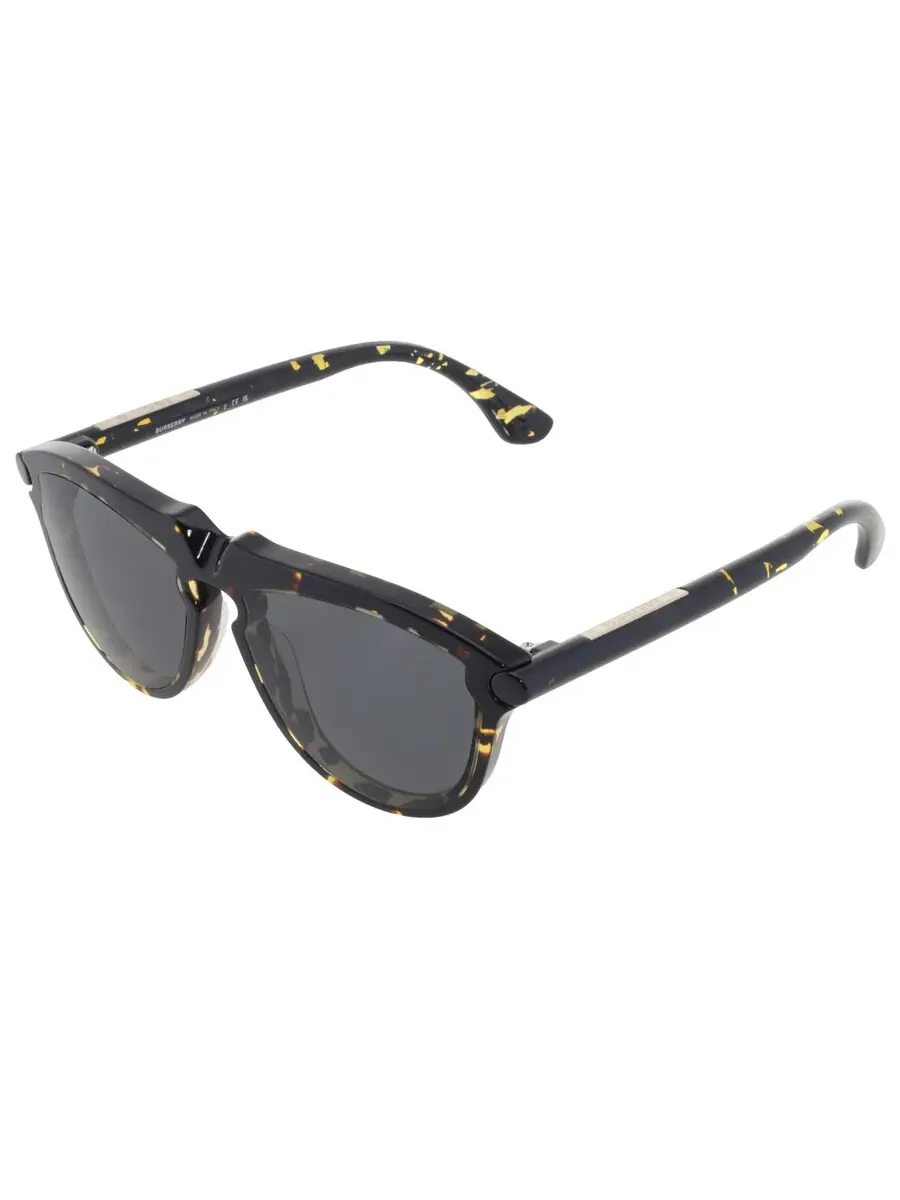 Мужские солнцезащитные очки Burberry Dark Grey Pilot BE4417U 410687 58 — изображение 3 из 5, коричневый