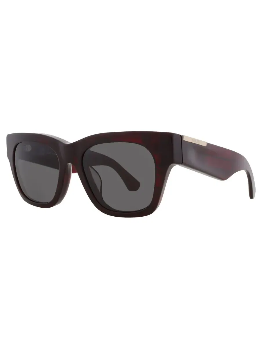 Очки солнцезащитные женские Burberry Dark Grey Square BE4424F 411587 52 — изображение 2 из 5, красный