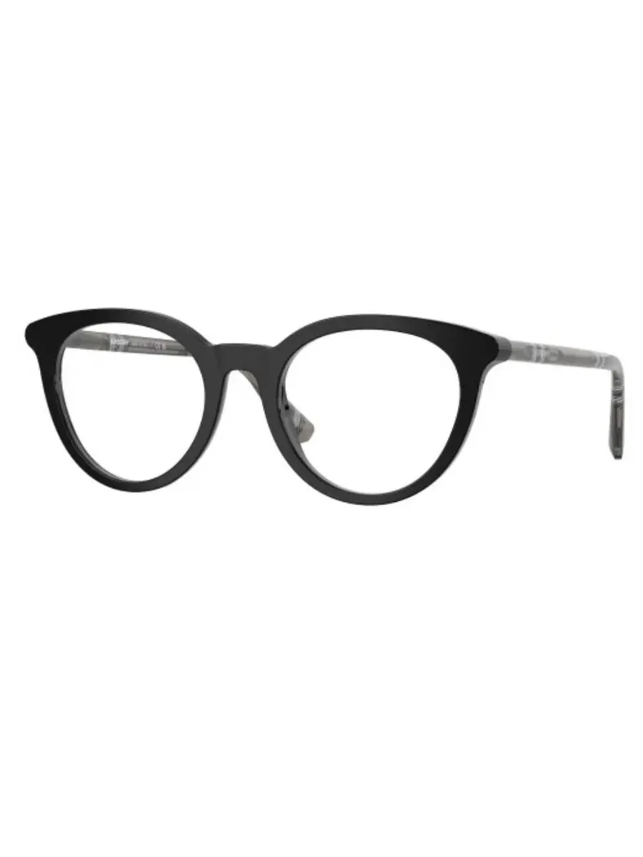 Очки Burberry Demo Oval BE2429 4165 48 — изображение 1 из 1, черный