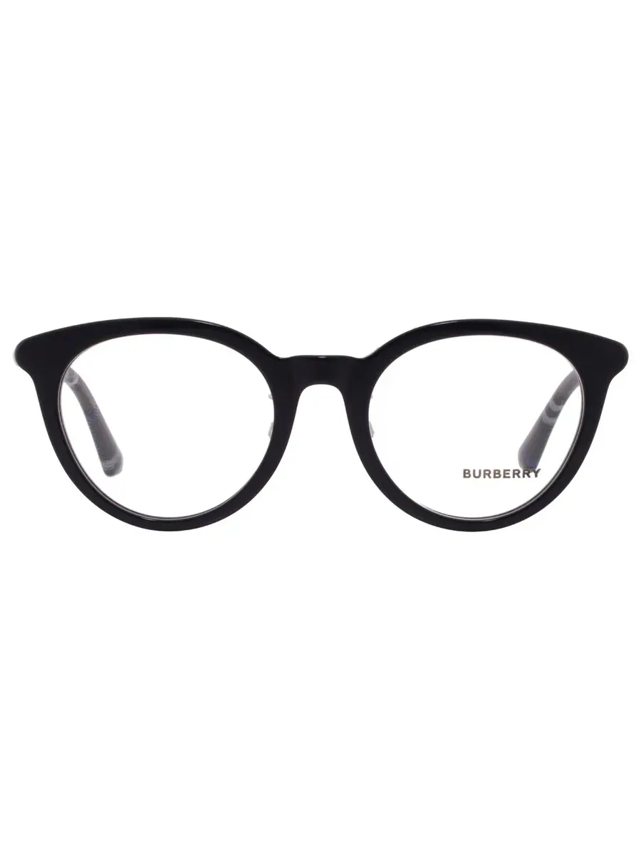 Очки для женщин Burberry Demo Oval BE2429F 4165 50 — изображение 1 из 5, черный