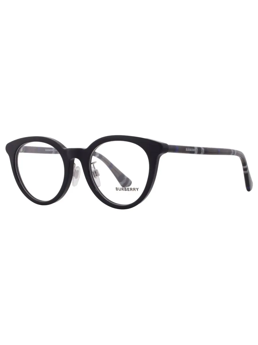 Очки для женщин Burberry Demo Oval BE2429F 4165 50 — изображение 2 из 5, черный
