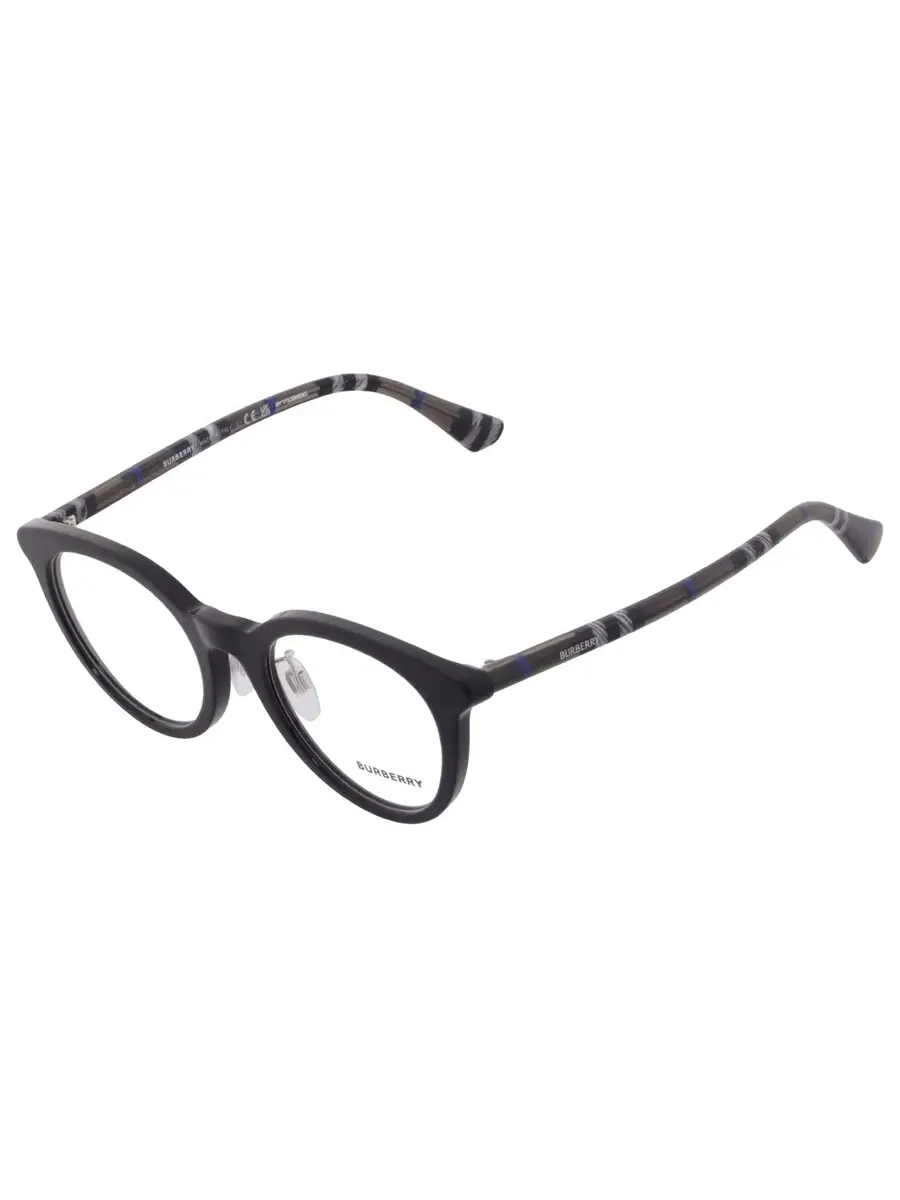 Очки для женщин Burberry Demo Oval BE2429F 4165 50 — изображение 3 из 5, черный
