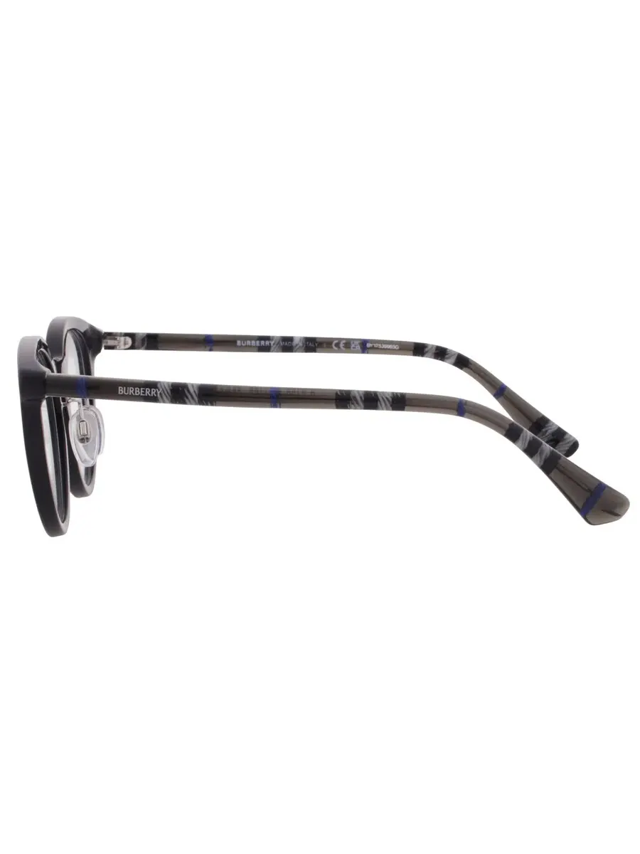 Очки для женщин Burberry Demo Oval BE2429F 4165 50 — изображение 4 из 5, черный