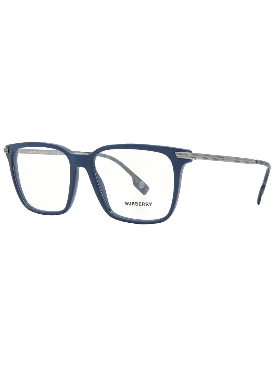 Мужские очки Burberry Ellis Demo Square BE2378 4058 55 — изображение 2 из 5, синий