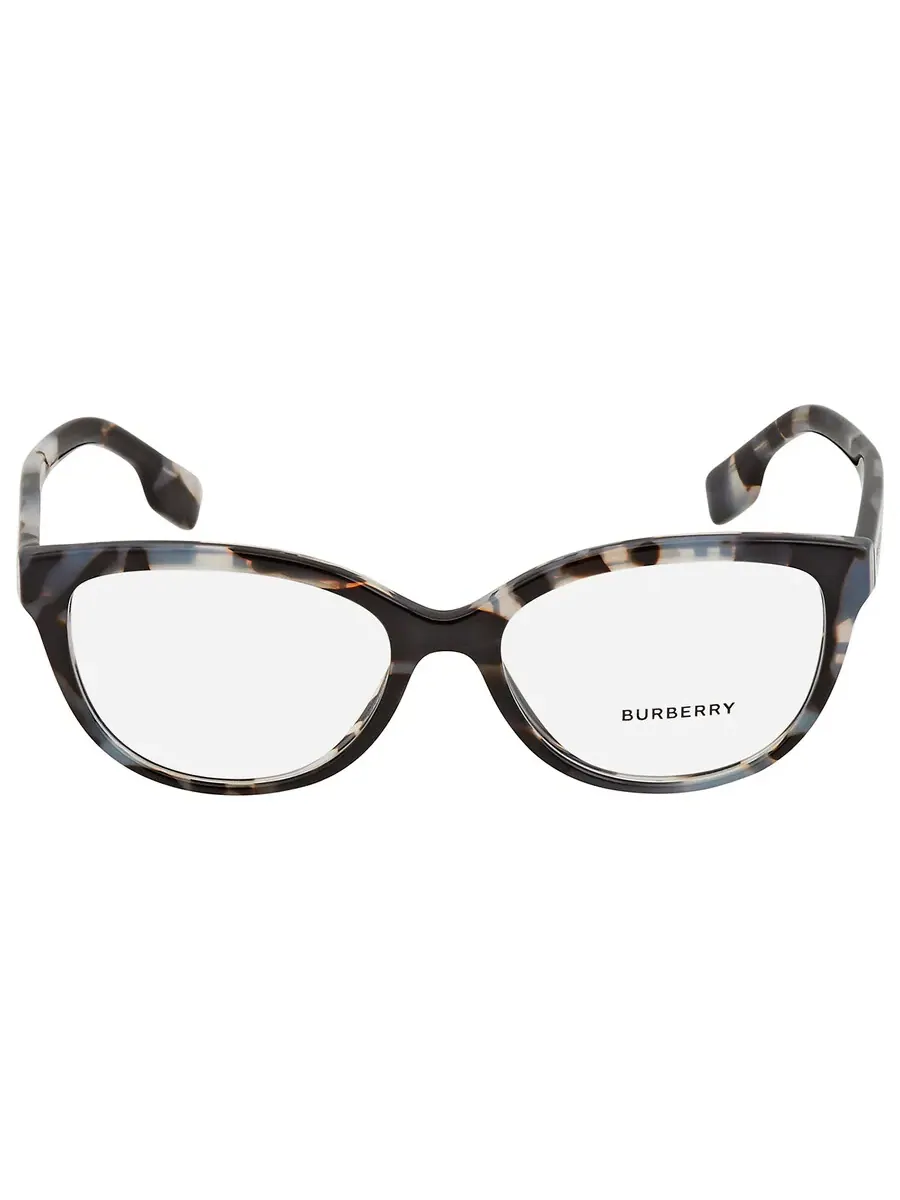 Женские очки Burberry Esme Demo Cat Eye BE2357 3983 52 — изображение 2 из 4, серый
