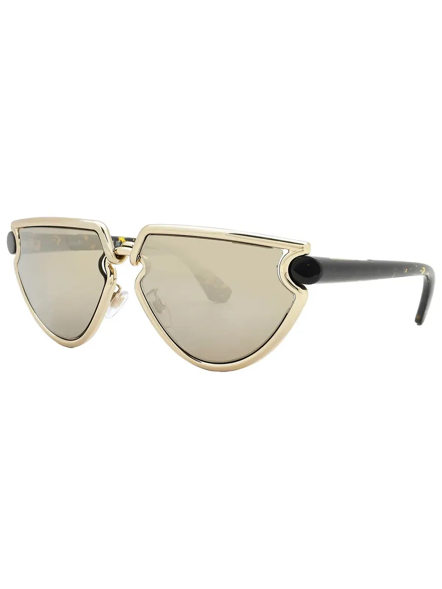 Солнцезащитные очки для женщин Burberry Gold Mirror Irregular BE3152 11095A 61 — изображение 3 из 6