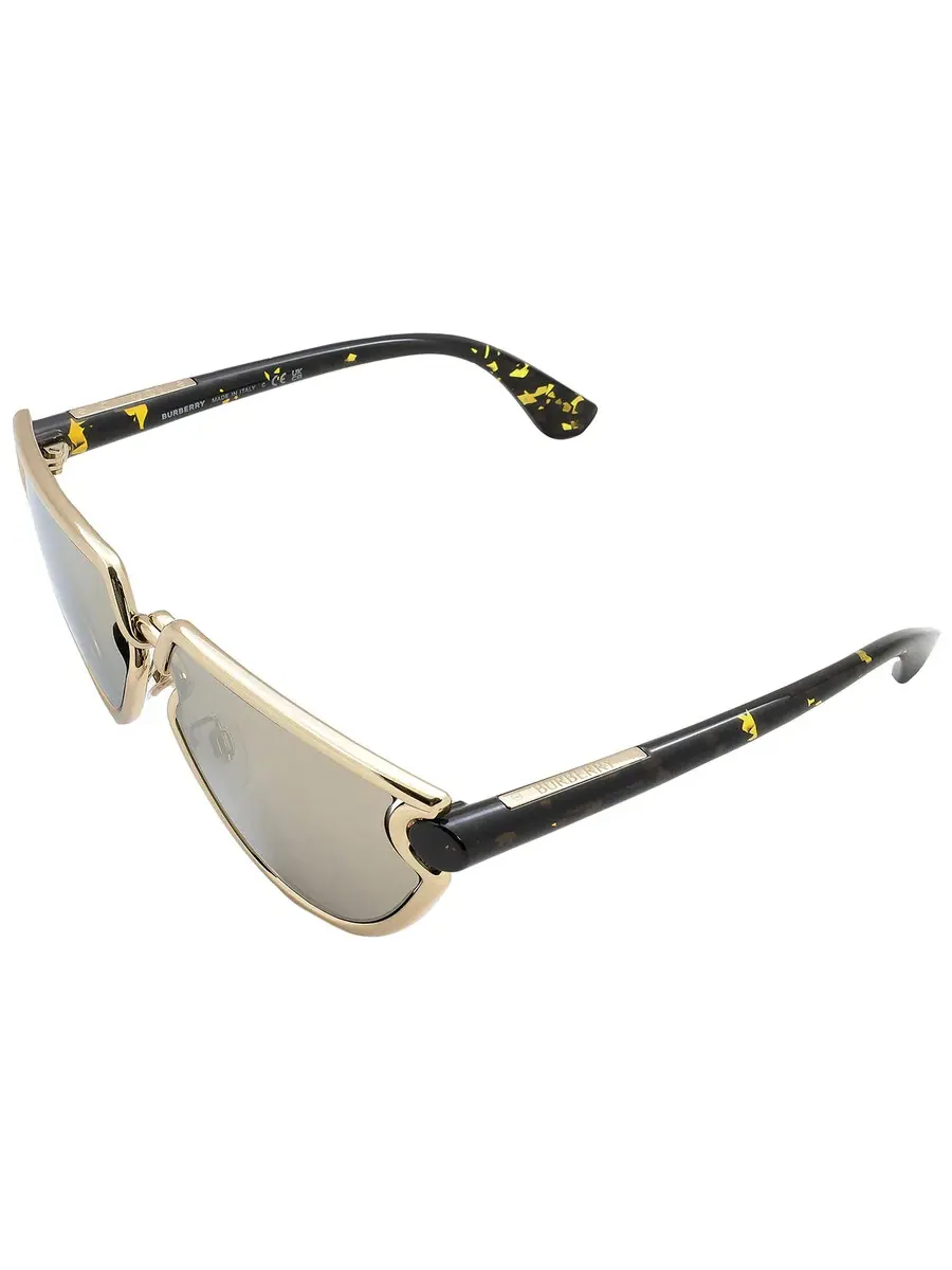 Солнцезащитные очки для женщин Burberry Gold Mirror Irregular BE3152 11095A 61 — изображение 5 из 6