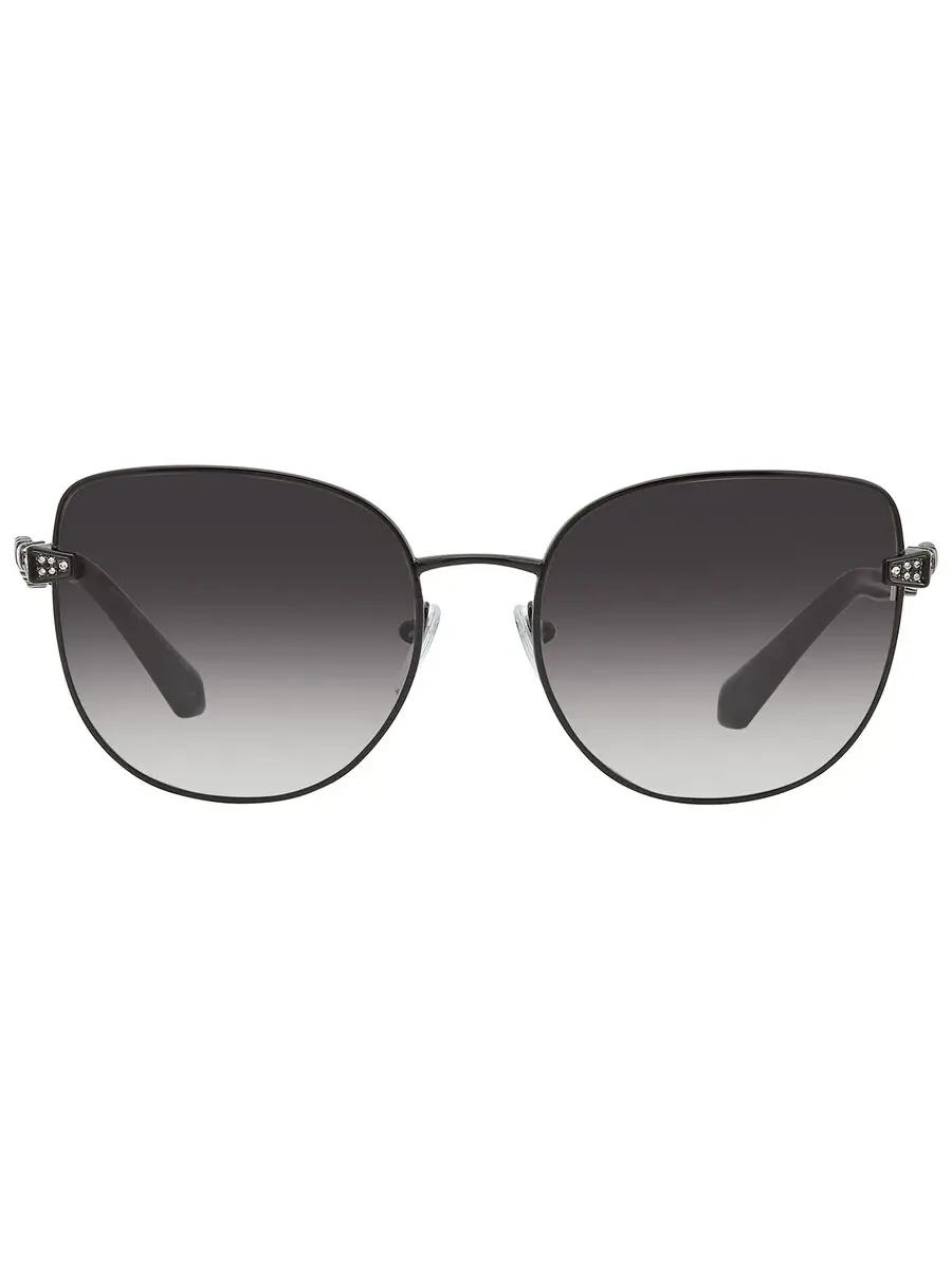 Женские солнцезащитные очки Bvlgari Grey Gradient Cat Eye BV6184B 20238G 56 — изображение 1 из 5, черный