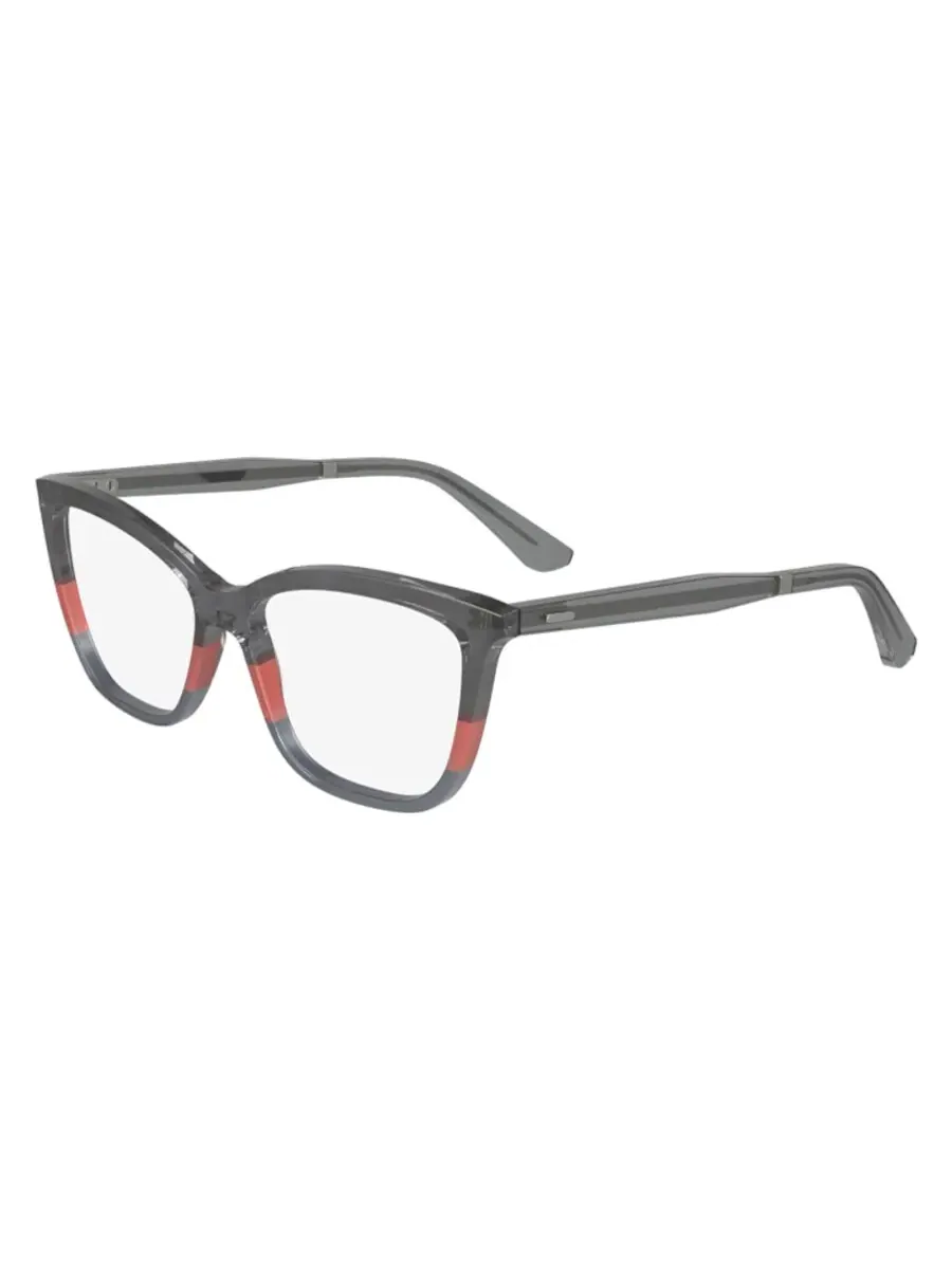 Женские очки Calvin Klein Demo Butterfly CK23545 029 53 — изображение 1 из 1, серый//серый