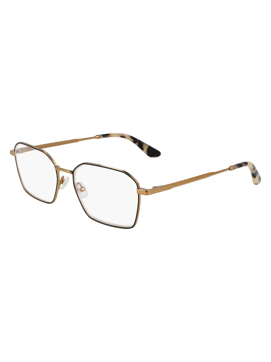 Мужские очки Calvin Klein Demo Geometric CK24104 N 781 55 — изображение 1 из 1, золотистый/черный