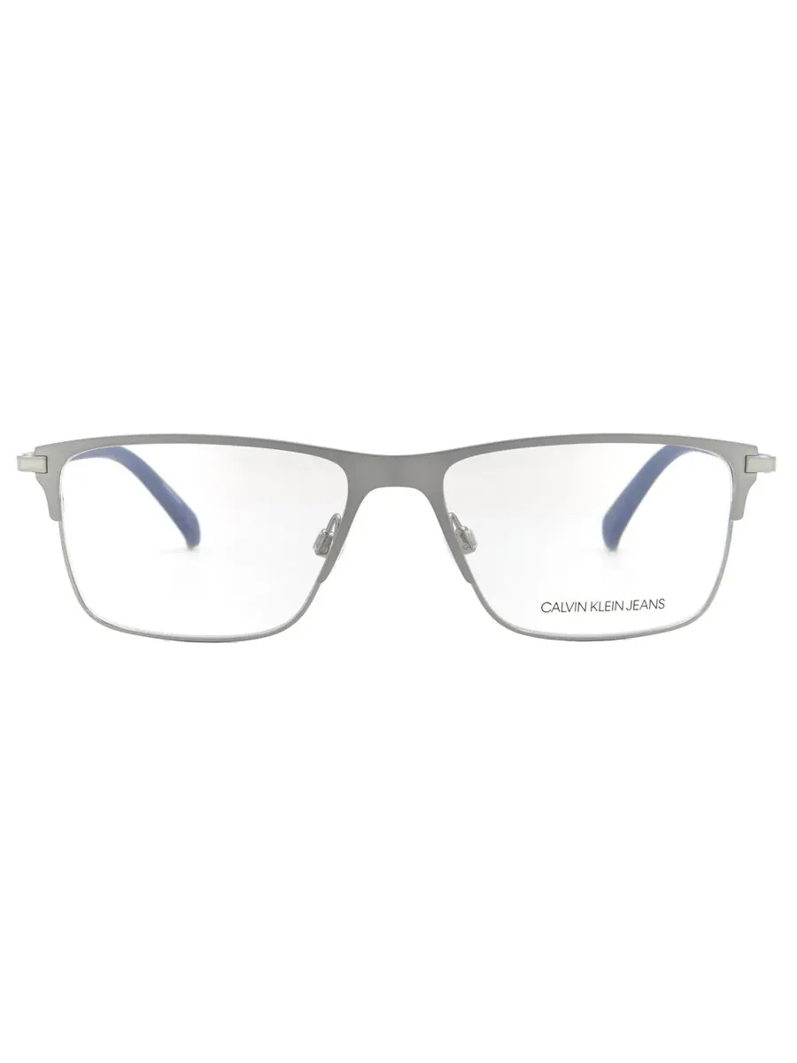 Мужские очки Calvin Klein Demo Rectangular CKJ21400 008 54 — изображение 1 из 4, серый