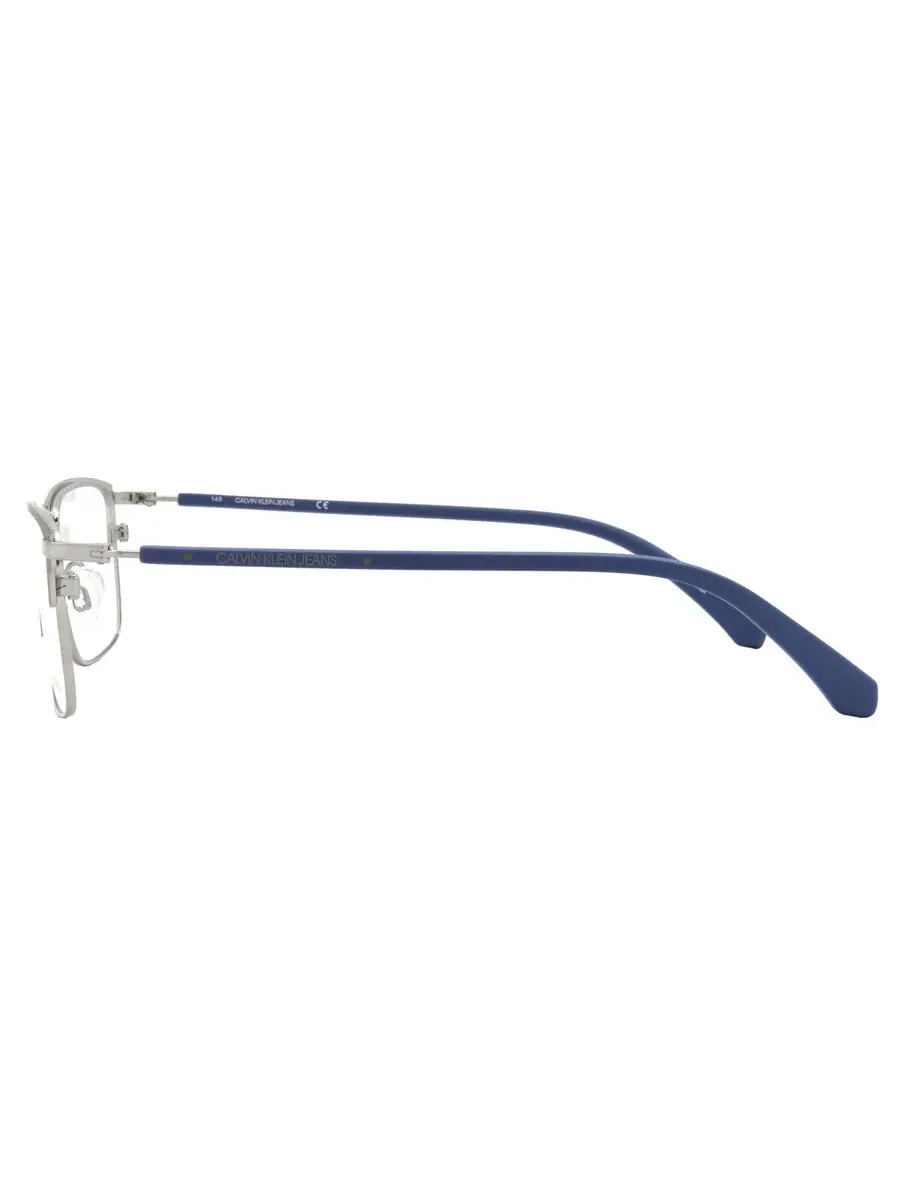 Мужские очки Calvin Klein Demo Rectangular CKJ21400 008 54 — изображение 3 из 4, серый