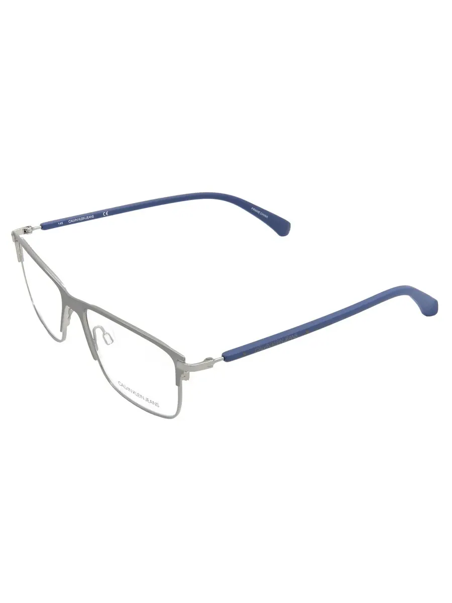 Мужские очки Calvin Klein Demo Rectangular CKJ21400 008 54 — изображение 4 из 4, серый