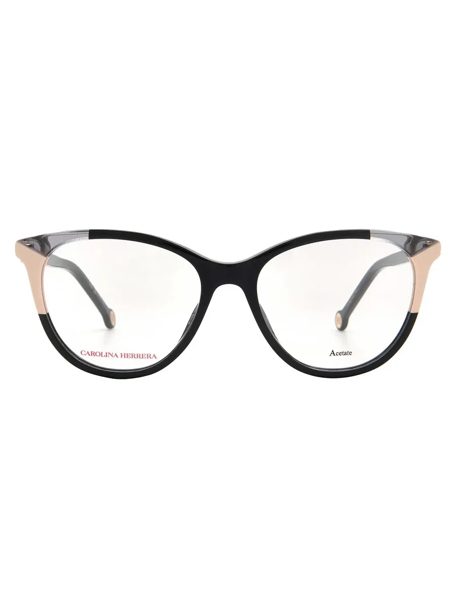 Женские очки Carolina Herrera Demo Cat Eye CH 0054 0KDX 53 — изображение 1 из 4, черный