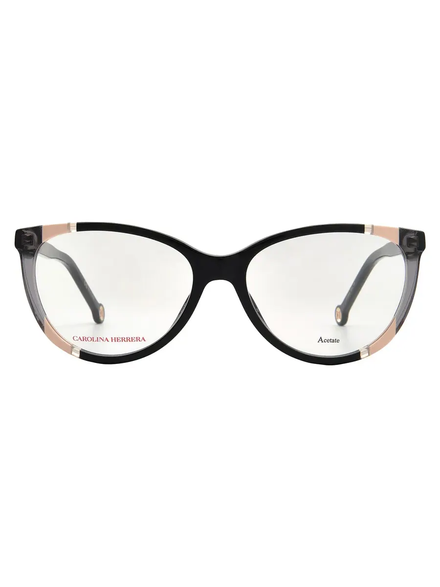 Женские очки Carolina Herrera Demo Cat Eye CH 0064 0KDX 55 — изображение 1 из 4, черный