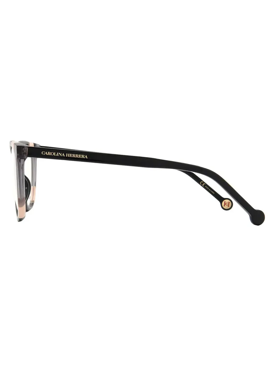Женские очки Carolina Herrera Demo Cat Eye CH 0064 0KDX 55 — изображение 3 из 4, черный