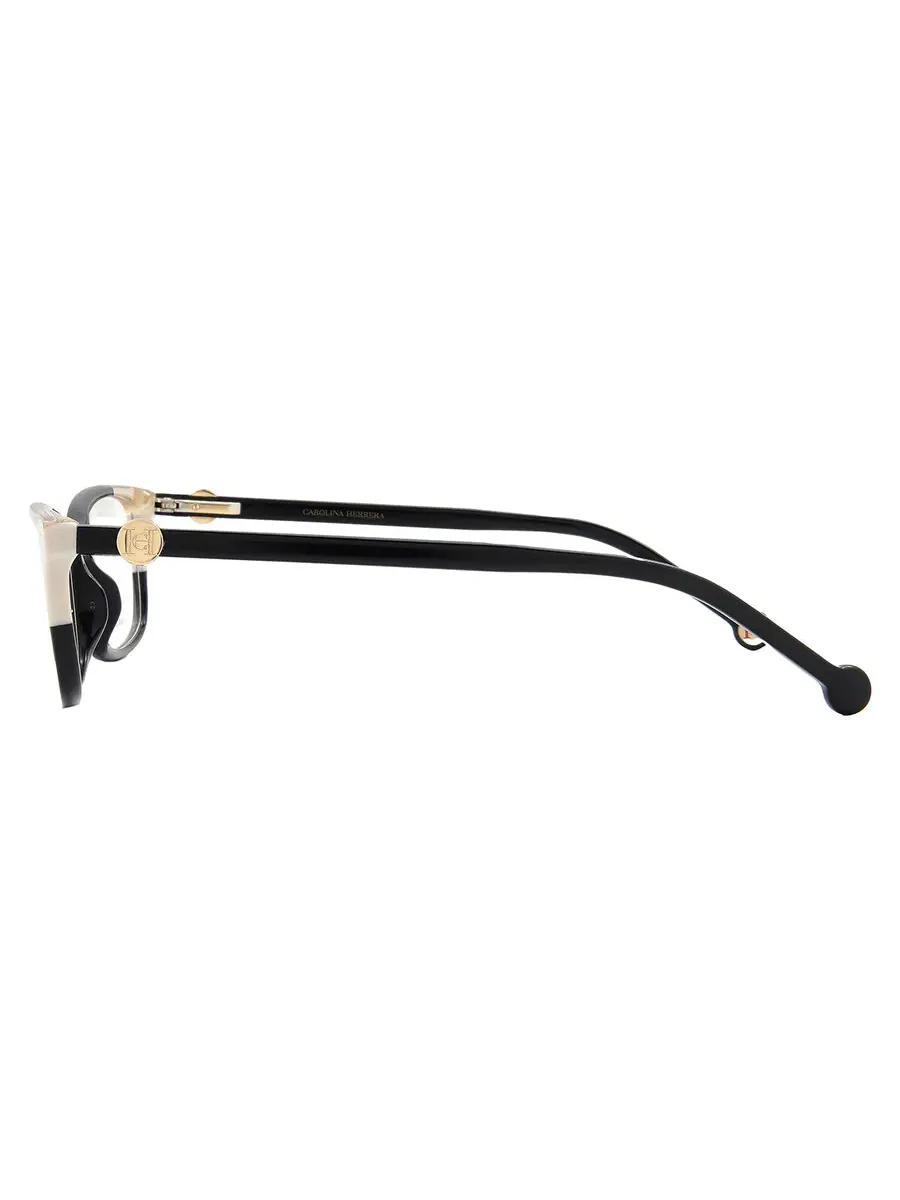 Женские очки Carolina Herrera Demo Cat Eye HER 0114 09HT 54 — изображение 3 из 4, белый