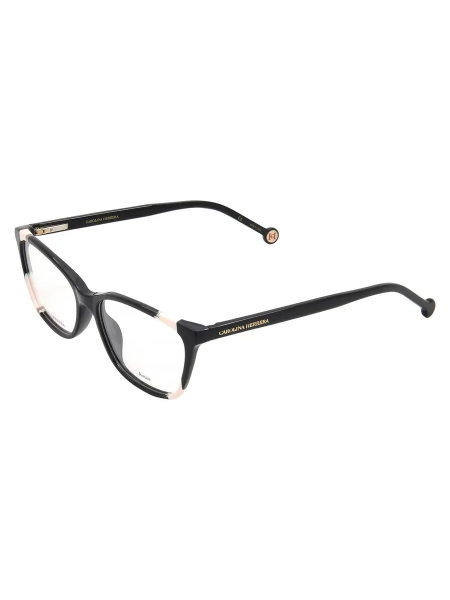 Женские очки Carolina Herrera Demo Cat Eye HER 0124 0KDX 54 — изображение 4 из 4, черный