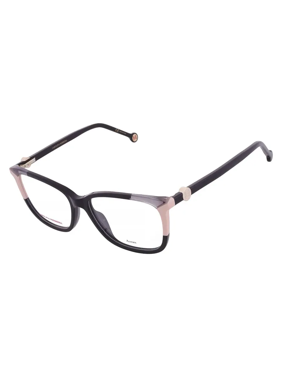 Женские очки Carolina Herrera Demo Square CH 0055 0KDX 54 — изображение 3 из 4, черный