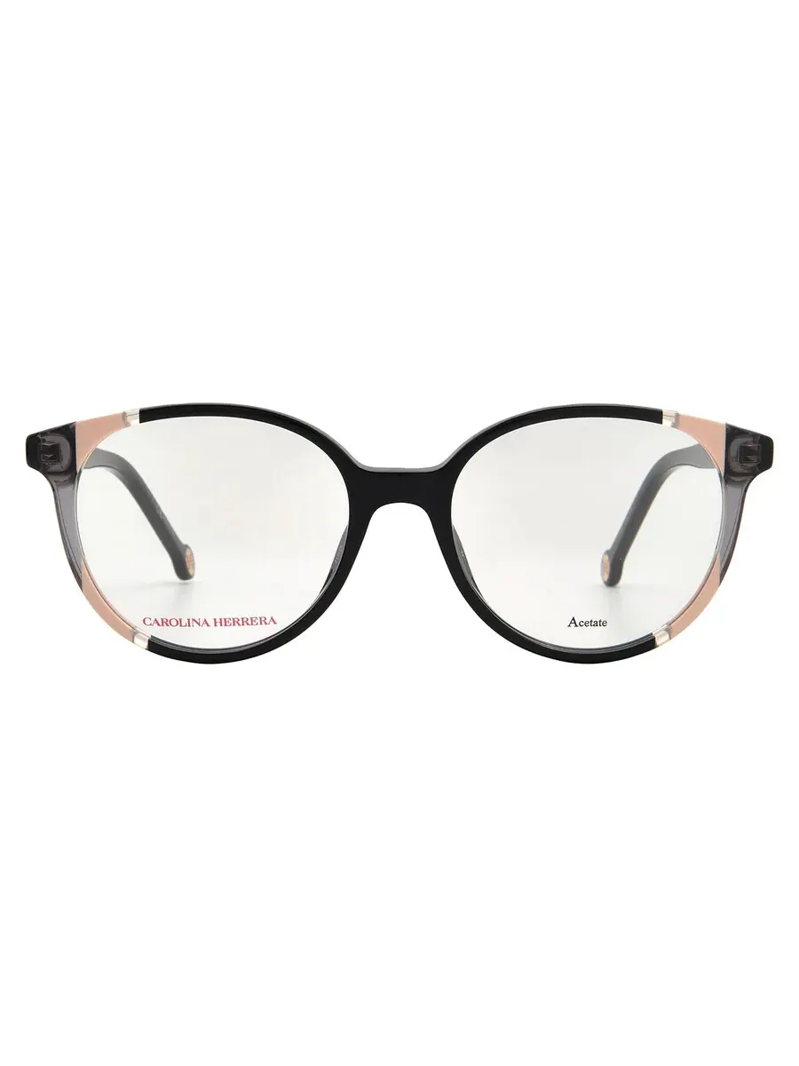 Женские очки Carolina Herrera Demo Teacup CH 0067 0KDX 52 — изображение 1 из 4, черный