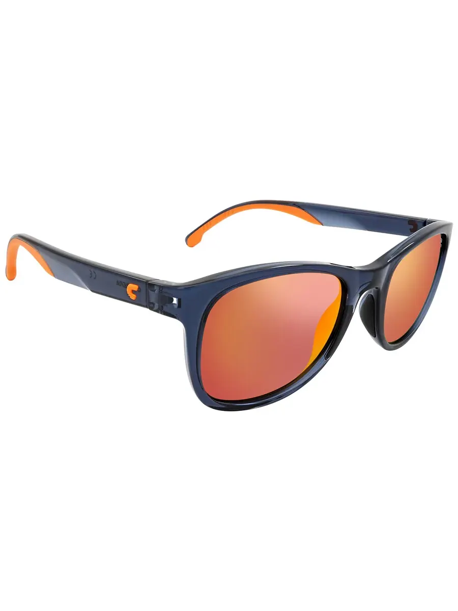 Мужские солнцезащитные очки Carrera Red Mirror Square CARRERA 8054/S 0PJP/UZ 52 — изображение 2 из 3, прозрачный синий