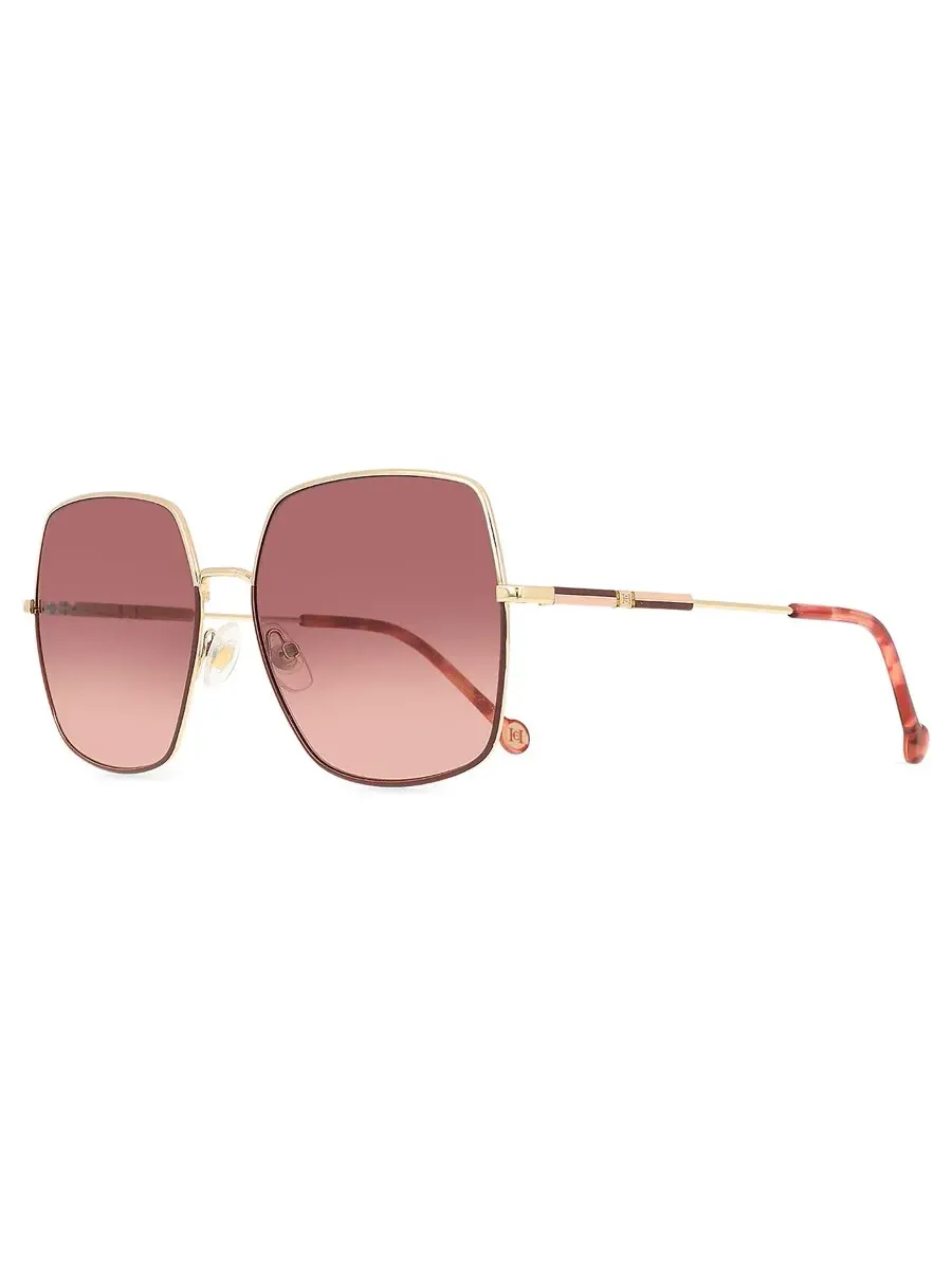 Женские солнцезащитные очки Carolina Herrera Pink Shaded Sport HER 0139/S 0NOA/3X 60 — изображение 1 из 1