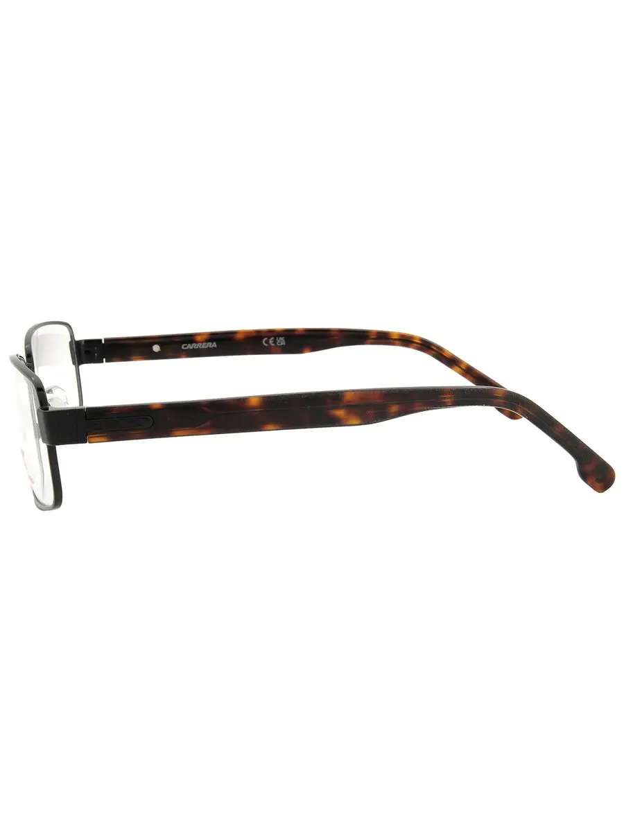 Мужские прямоугольные очки Carrera Demo CARRERA 8887 0807 57 — изображение 4 из 5, черный