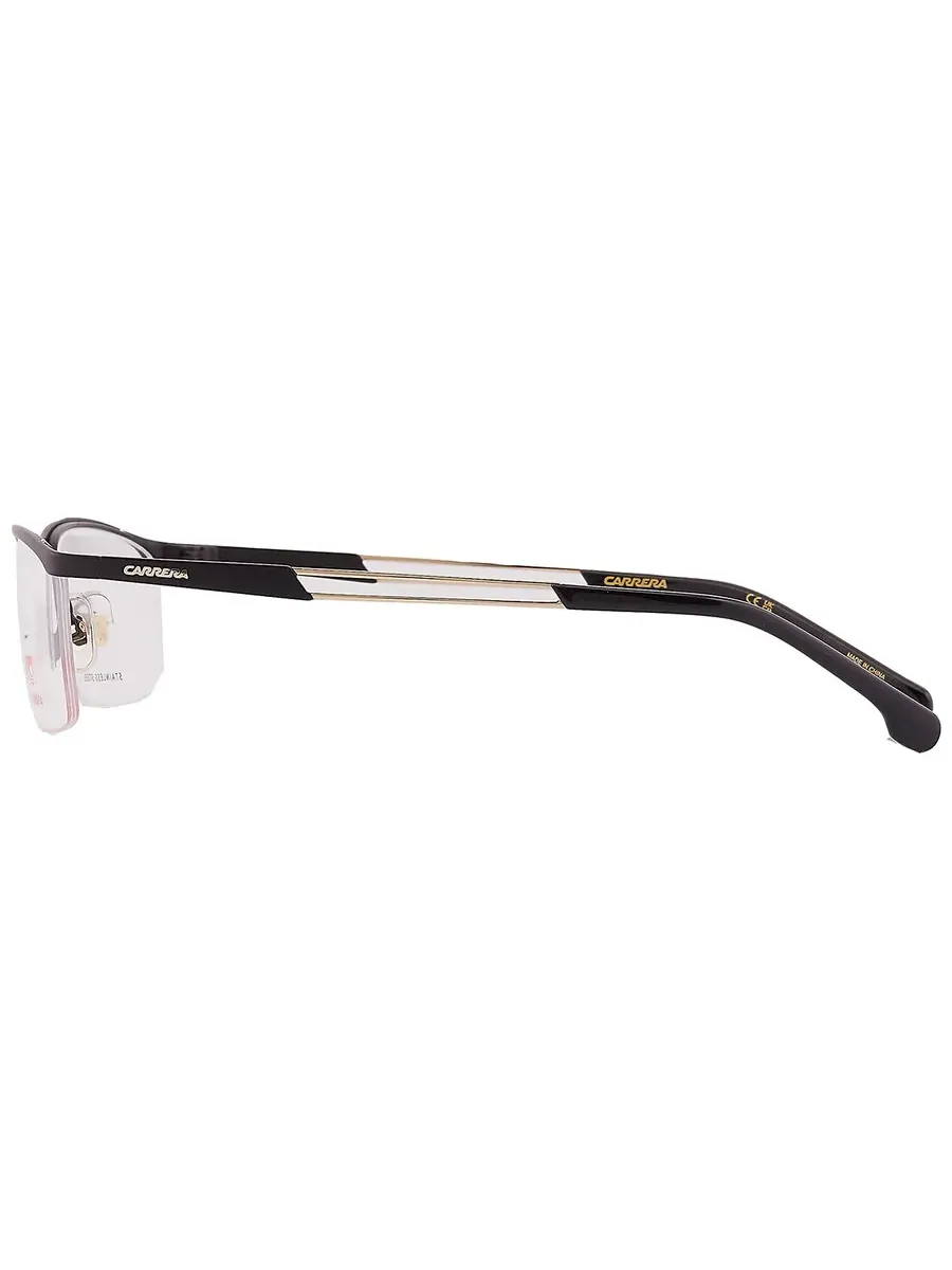 Мужские очки Carrera Demo Rectangular CARRERA 8901 0I46 54 — изображение 5 из 5, черный золотистый