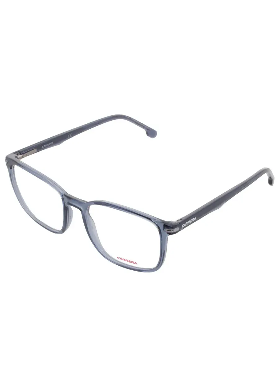 Мужские квадратные очки Carrera Demo CARRERA 292 0PJP 55 — изображение 3 из 4, прозрачный синий