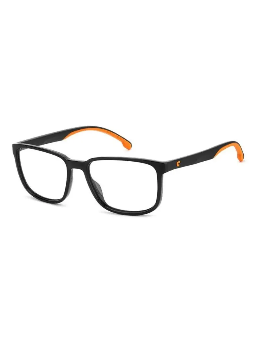 Мужские очки Carrera Demo Square CARRERA 8894 08LZ 55 — изображение 1 из 1, черный оранжевый