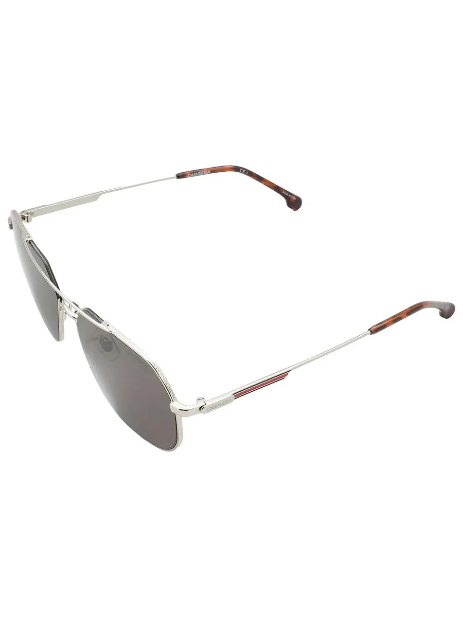 Солнцезащитные очки Carrera Grey Pilot для унисекс CARRERA 1035/GS 0010./IR 58 — изображение 5 из 5, серебристый