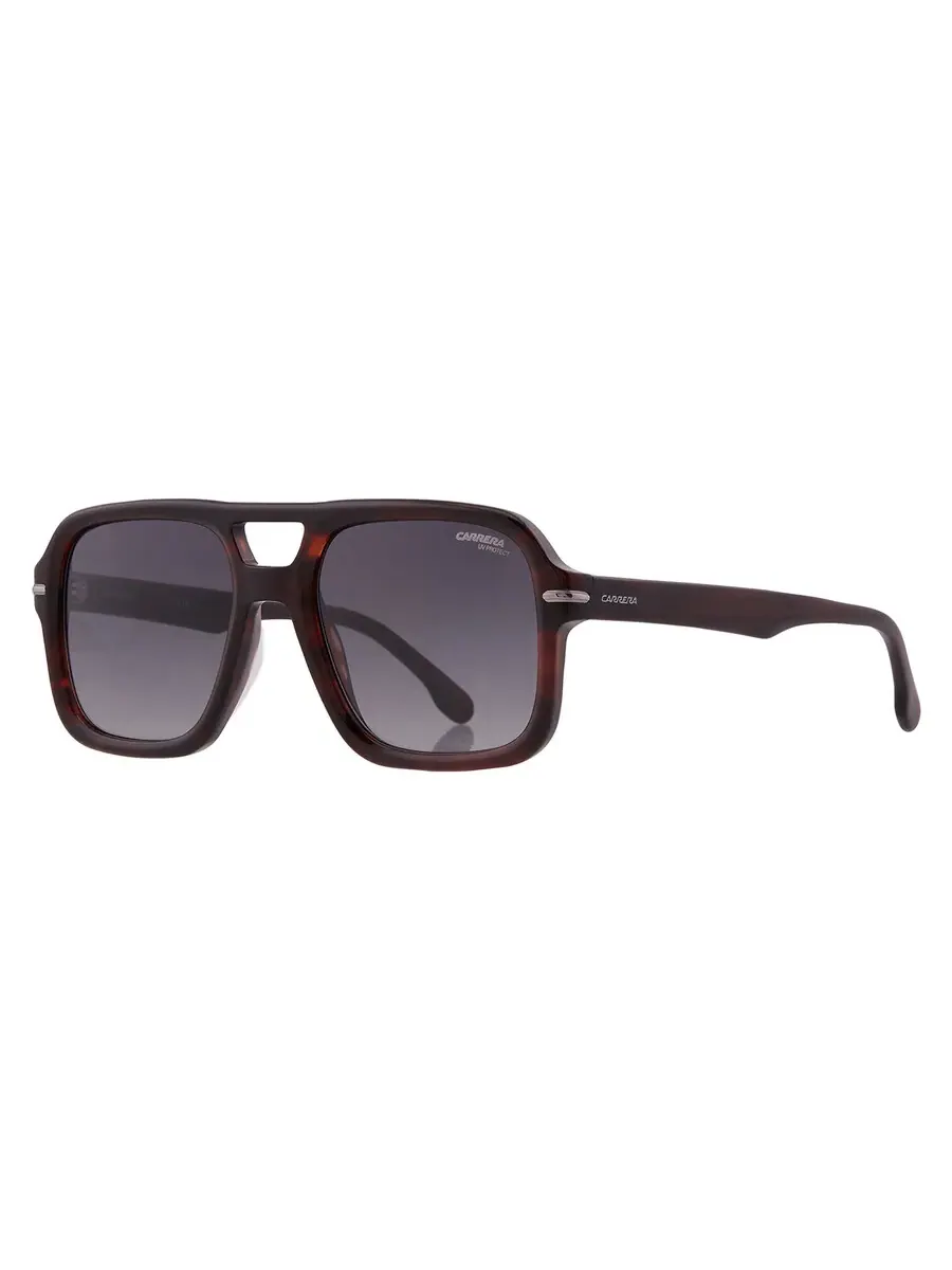 Мужские солнцезащитные очки Carrera Grey Shaded Navigator CARRERA 317/S 0EX4/9O 55 — изображение 2 из 4, коричневый