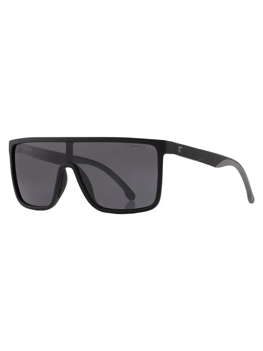 Унисекс солнцезащитные очки Carrera Grey Shield CARRERA 8060/S 0003/IR 99 — изображение 2 из 4, черный