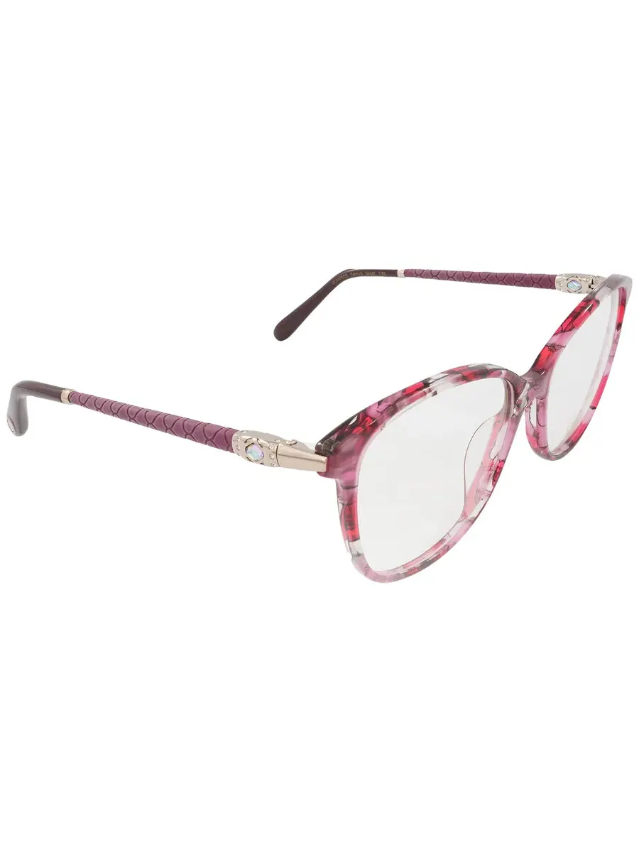 Женские очки Chopard Demo Cat Eye VCH255S 0AME 54 — изображение 3 из 5, красный