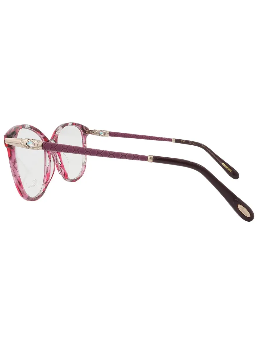 Женские очки Chopard Demo Cat Eye VCH255S 0AME 54 — изображение 4 из 5, красный