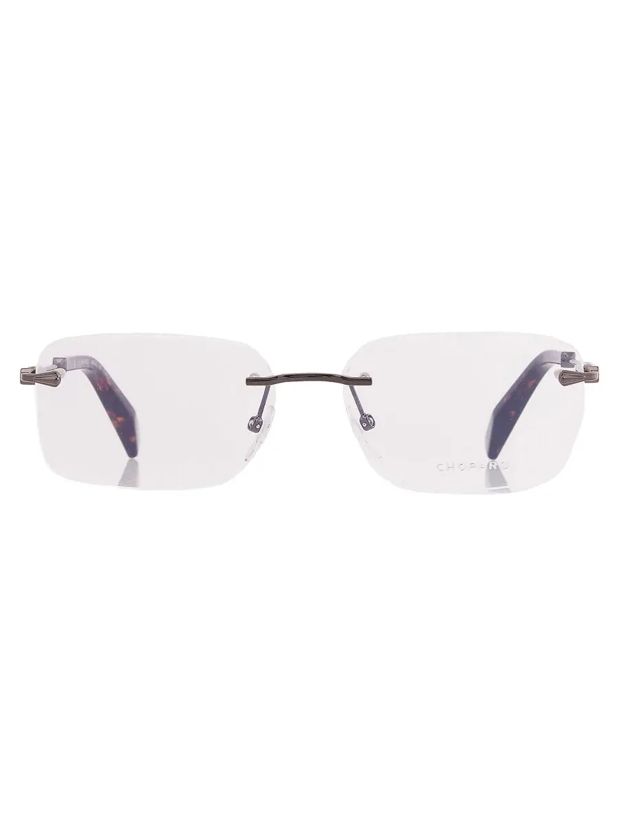 Мужские очки Chopard Demo Rectangular VCHG57 0568 58 — изображение 1 из 4, серый