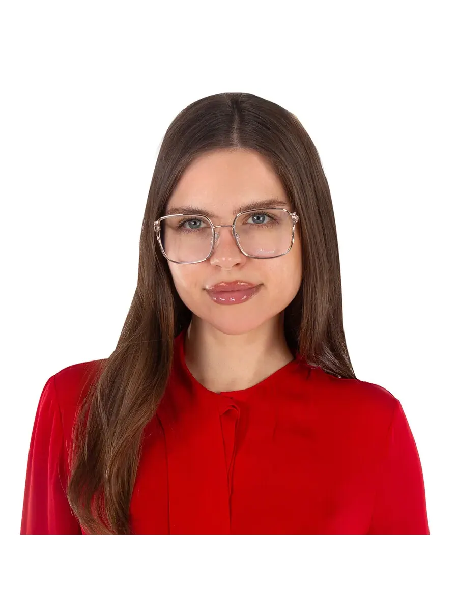 Женские очки Chopard Demo Shield VCHG29S 0A39 53 — изображение 2 из 5, красный золотистый