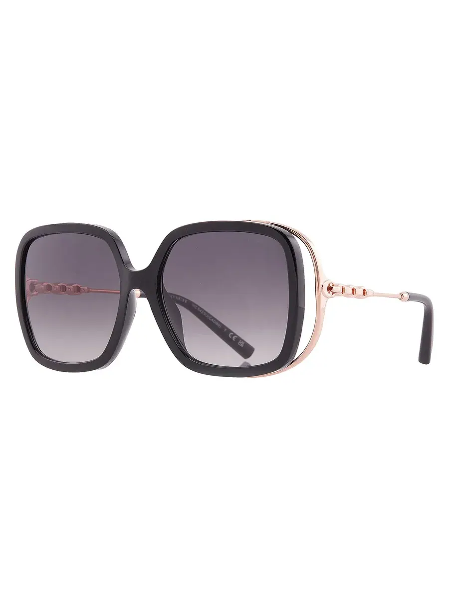 Очки солнцезащитные женские Coach Grey Gradient Square HC8423U 50023C 56 — изображение 2 из 4