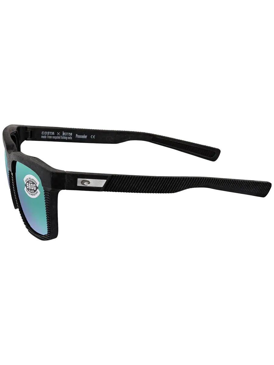 Солнечные очки Costa Del Mar Pescador Green Mirror Polarized Glass Square для мужчин 6S9029 902902 — изображение 2 из 2