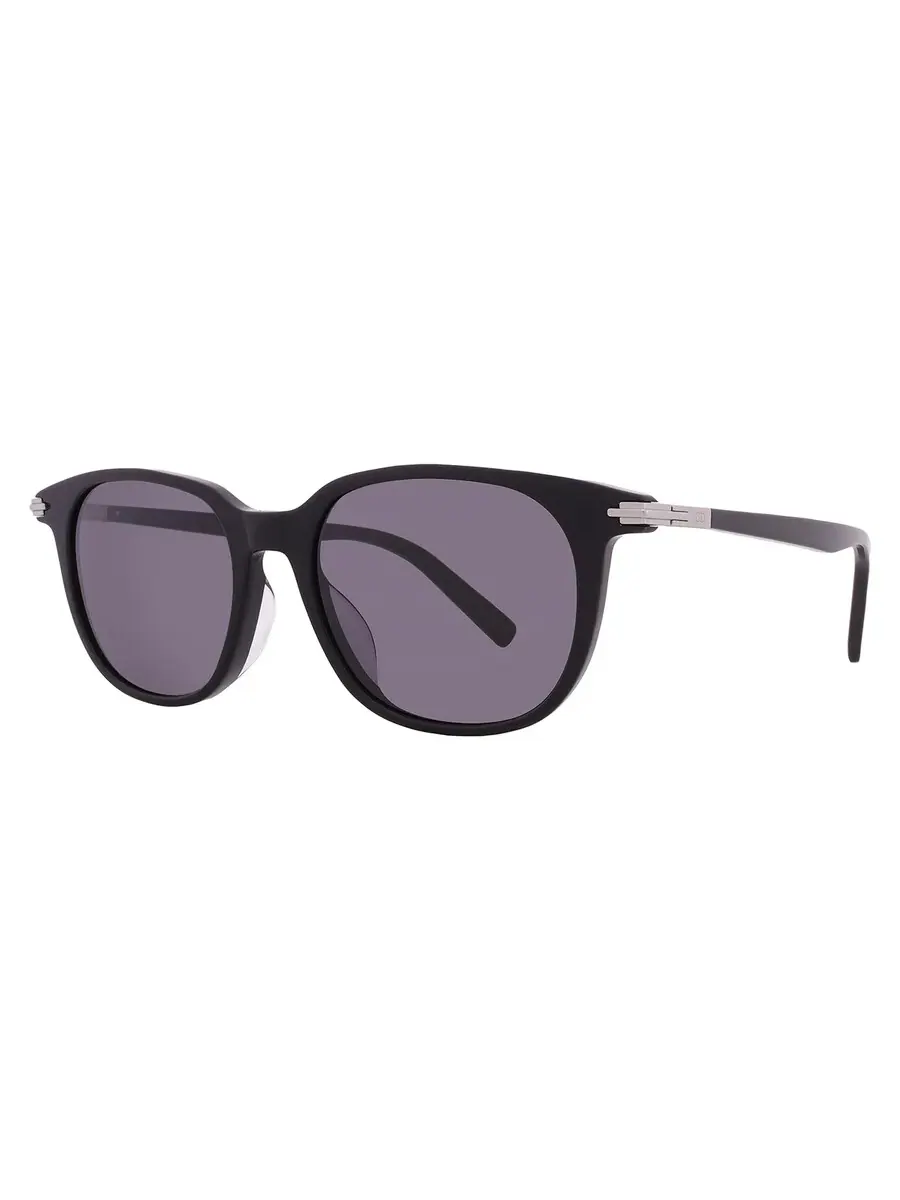 Мужские солнцезащитные очки Dior DIORBLACKSUIT S12F Smoke Square DM40125F 01A 54 — изображение 2 из 4, черный