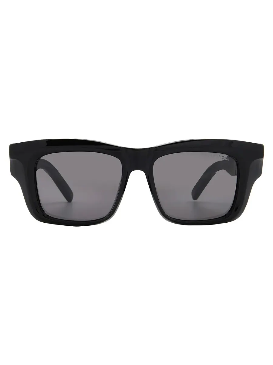 Солнечные очки мужские Dior DIORXPLORER S2F Smoke Square DM40141F 01A 52 — изображение 1 из 4, черный