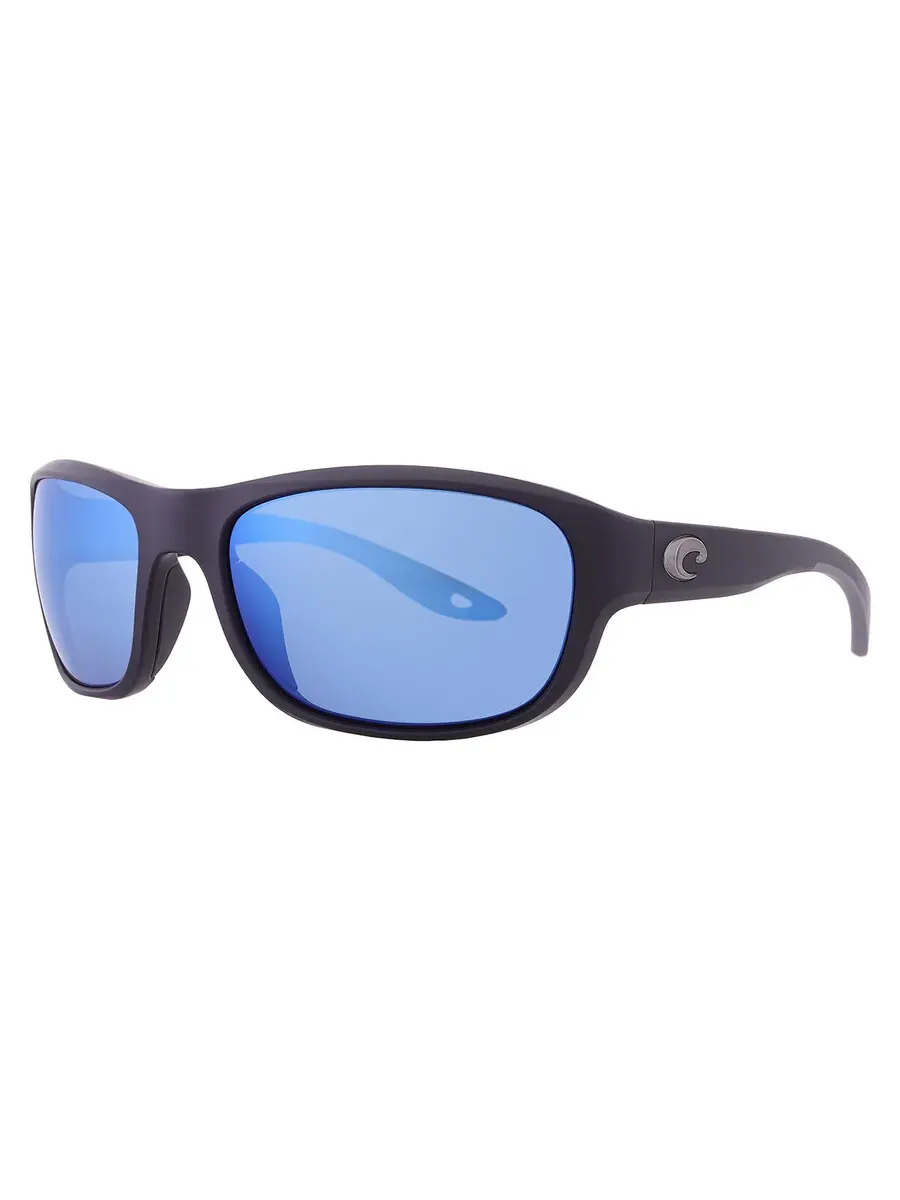 Солнцезащитные очки унисекс Costa Del Mar CLIPPERTON Blue Mirror Polarized Polycarbonate — изображение 2 из 4, черный