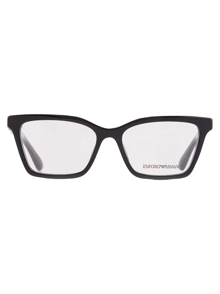 Женские очки Emporio Armani Demo Butterfly EA3261U 5017 54 — черный