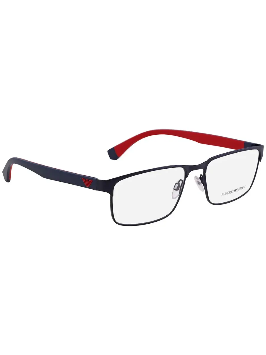 Мужские очки Emporio Armani Demo Rectangular EA1105 3092 56 — изображение 2 из 3, синий