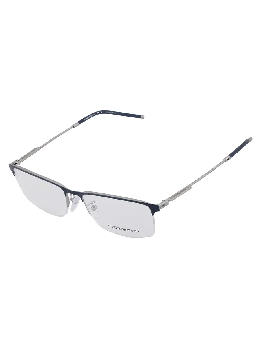 Мужские очки Emporio Armani Demo Rectangular EA1168D 3042 56 — изображение 3 из 4, темный синий