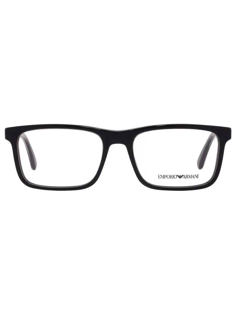 Мужские очки Emporio Armani Demo Square EA3227 6051 54 — черный