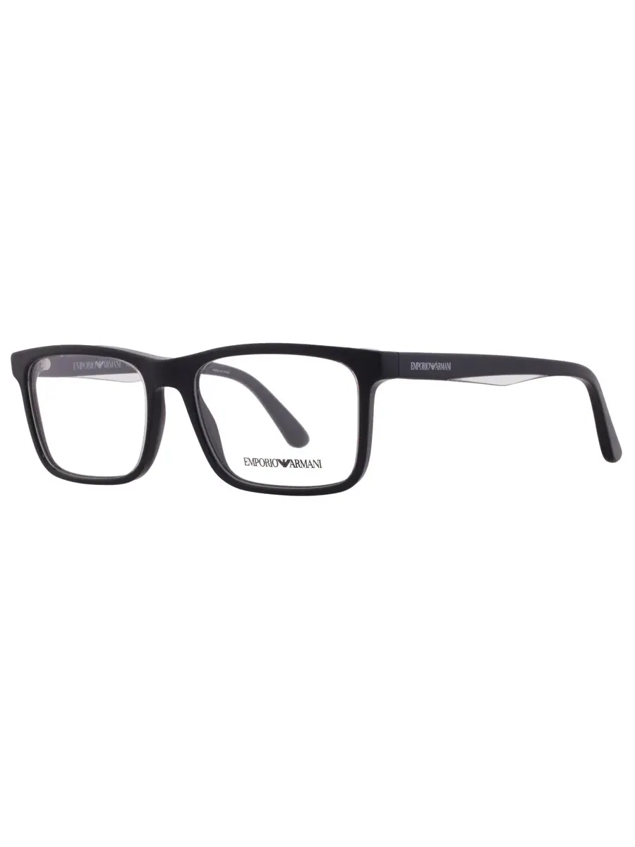 Мужские очки Emporio Armani Demo Square EA3227 6051 54 — изображение 2 из 4, черный