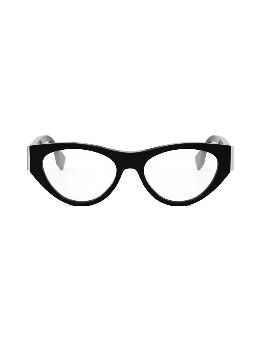 Очки для женщин Fendi Demo Cat Eye FE50092I 001 52 — черный