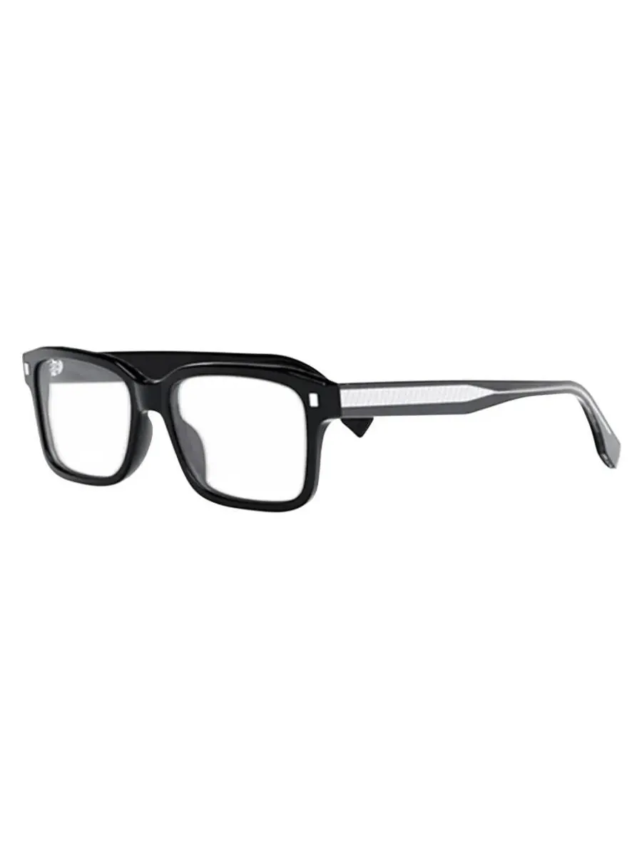 Прямоугольные очки Fendi Demo FE50030I 001 54 — черный